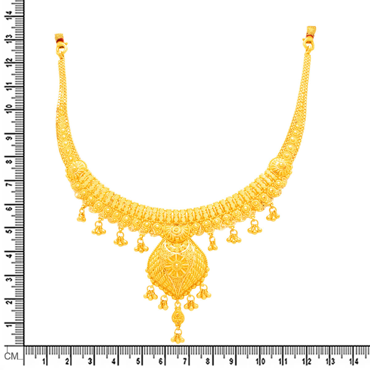 Marvelous Grace Gold Short Necklace