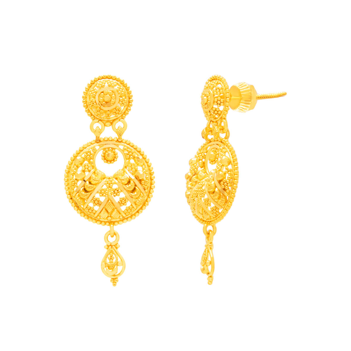 Marvelous Aura Gold Short Necklace