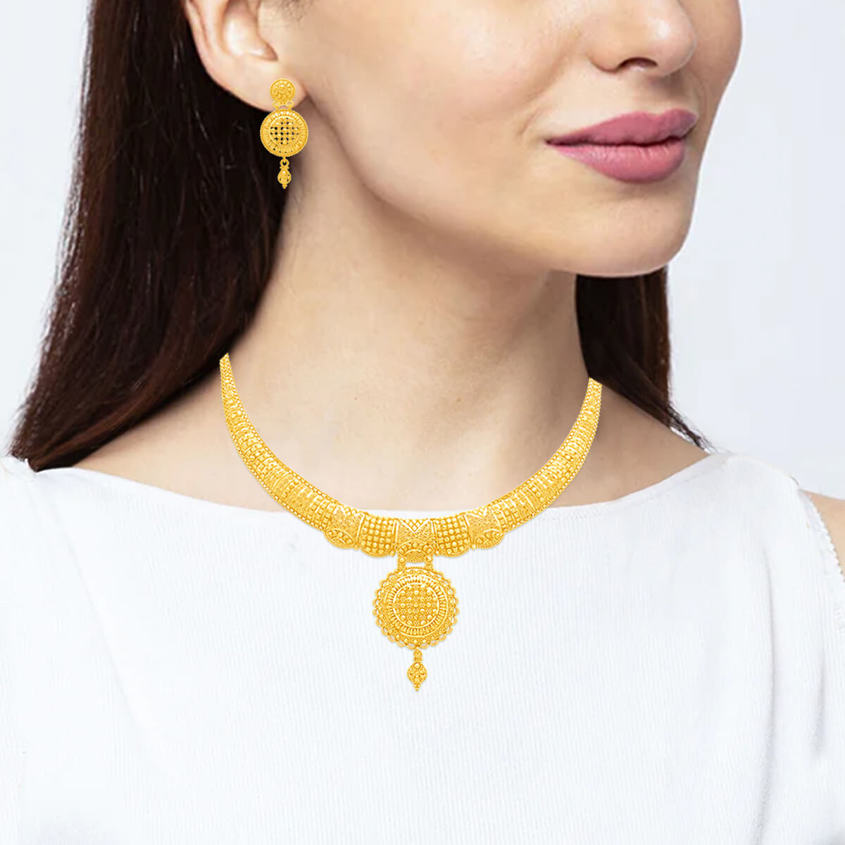 Sacred Promise Wedding Gold Necklace
