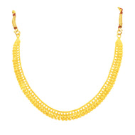 Bold Noble Gold Short Necklace