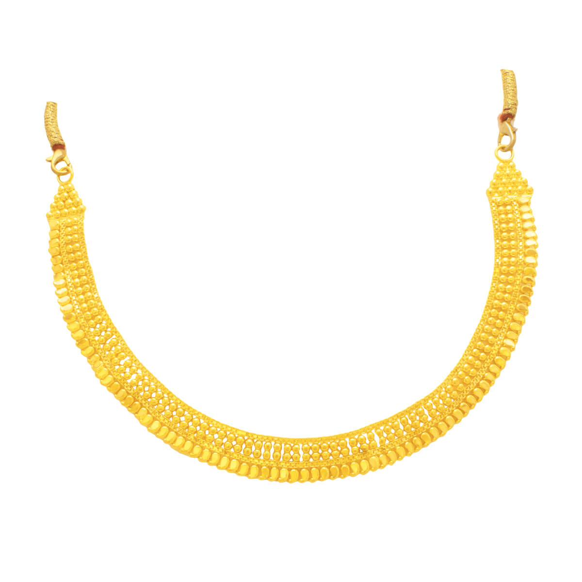 Elegant Bold Gold Short Necklace