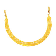 Elegant Bold Gold Short Necklace
