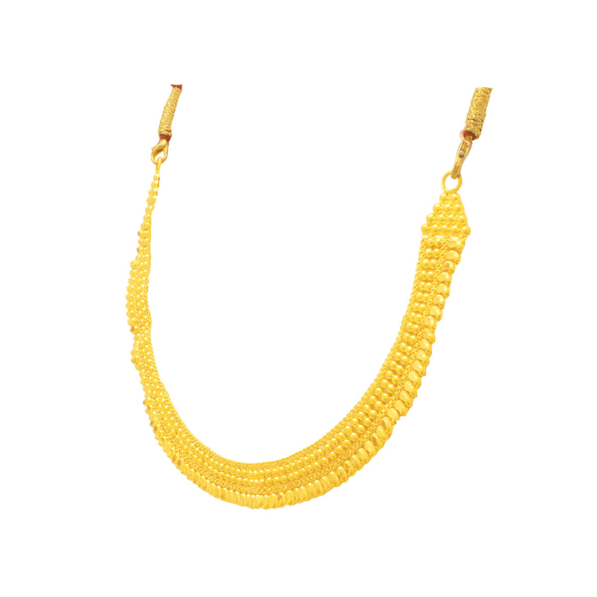Elegant Bold Gold Short Necklace