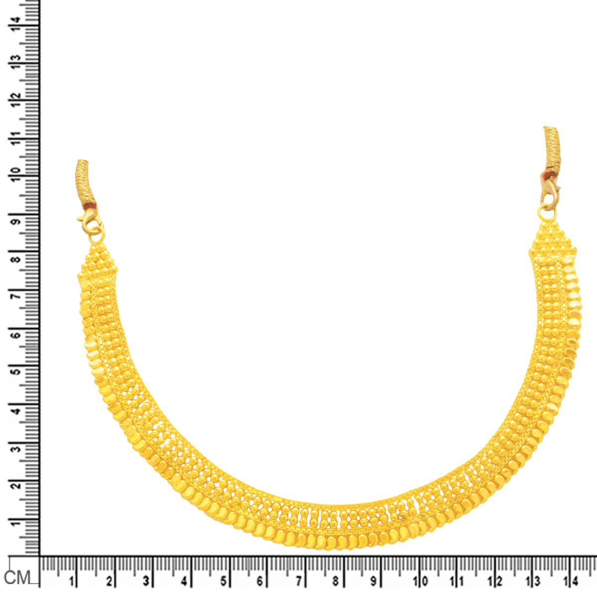 Elegant Bold Gold Short Necklace
