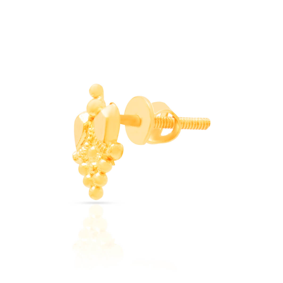 Gold Short Necklace And Earrings For Elegant Charm