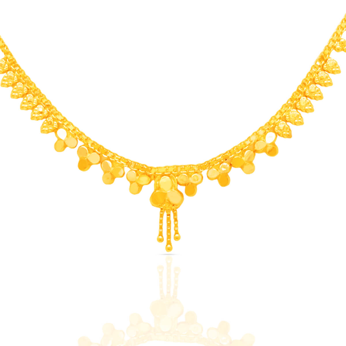 Pure Charming Gold Short Necklace