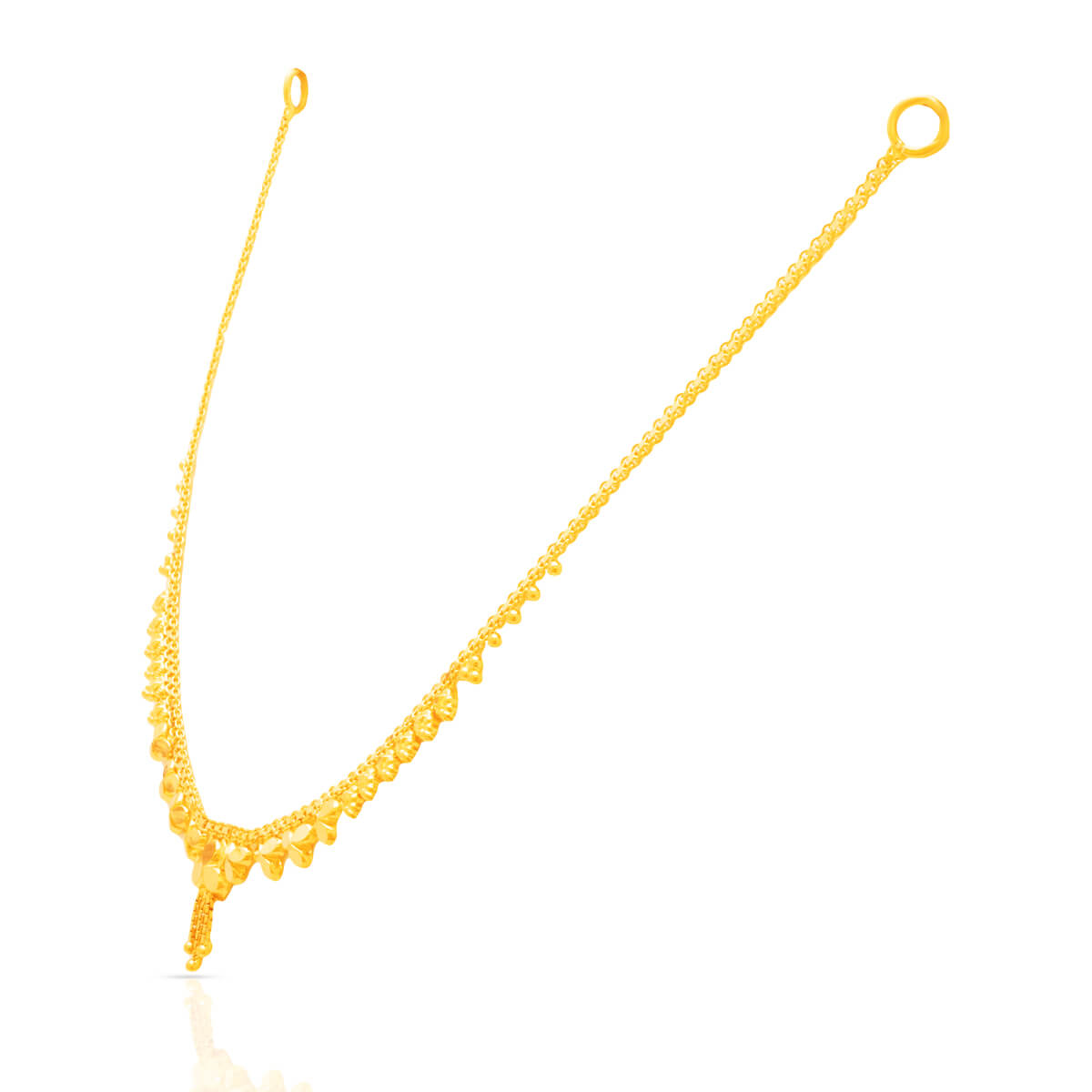 Pure Charming Gold Short Necklace