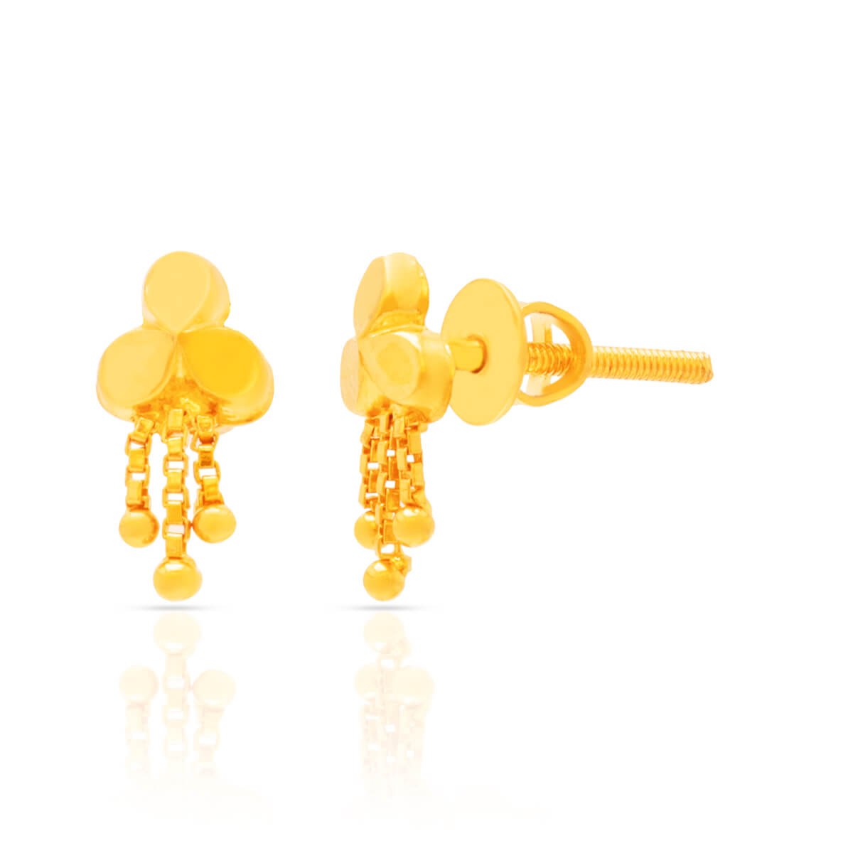 Pure Charming Gold Short Necklace