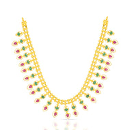 Opulent Grace Gold Short Necklace