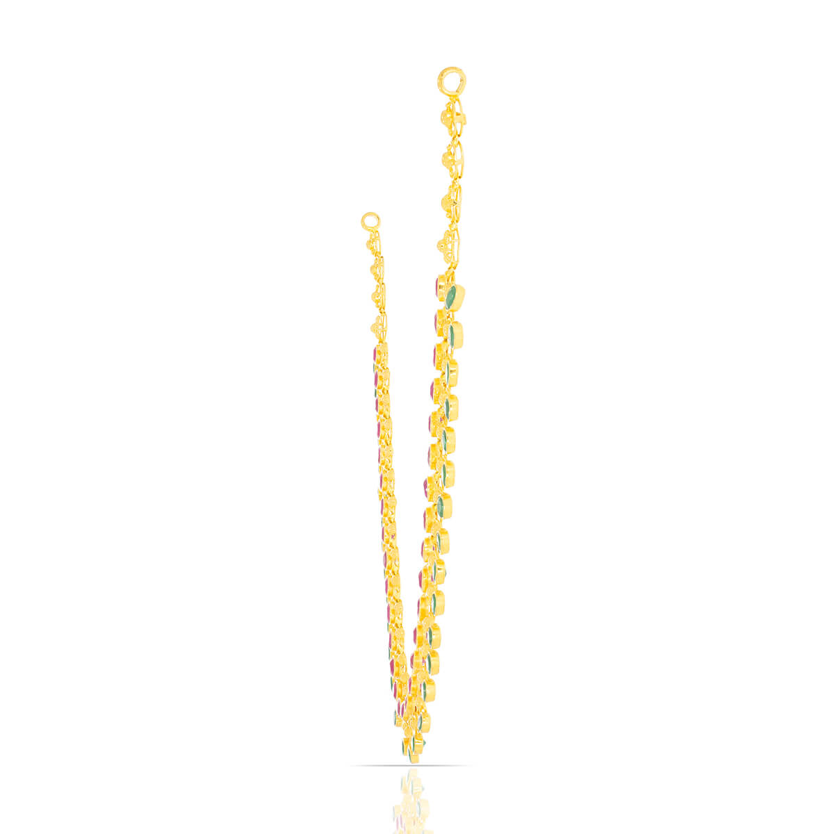 Opulent Glow Gold Short Necklace