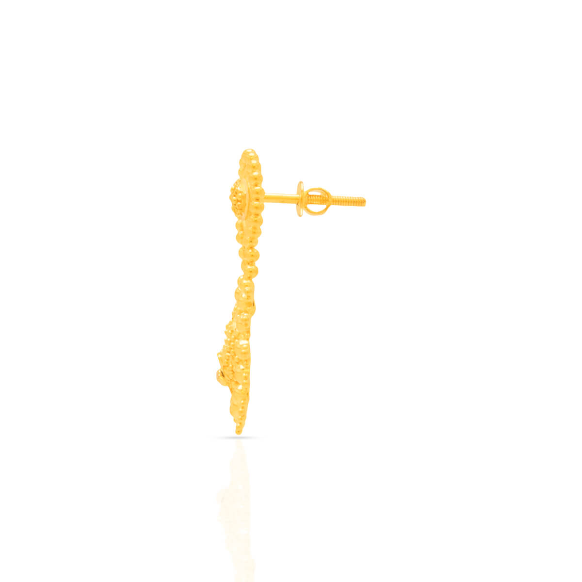 Lustrous Grace Long Gold Necklace
