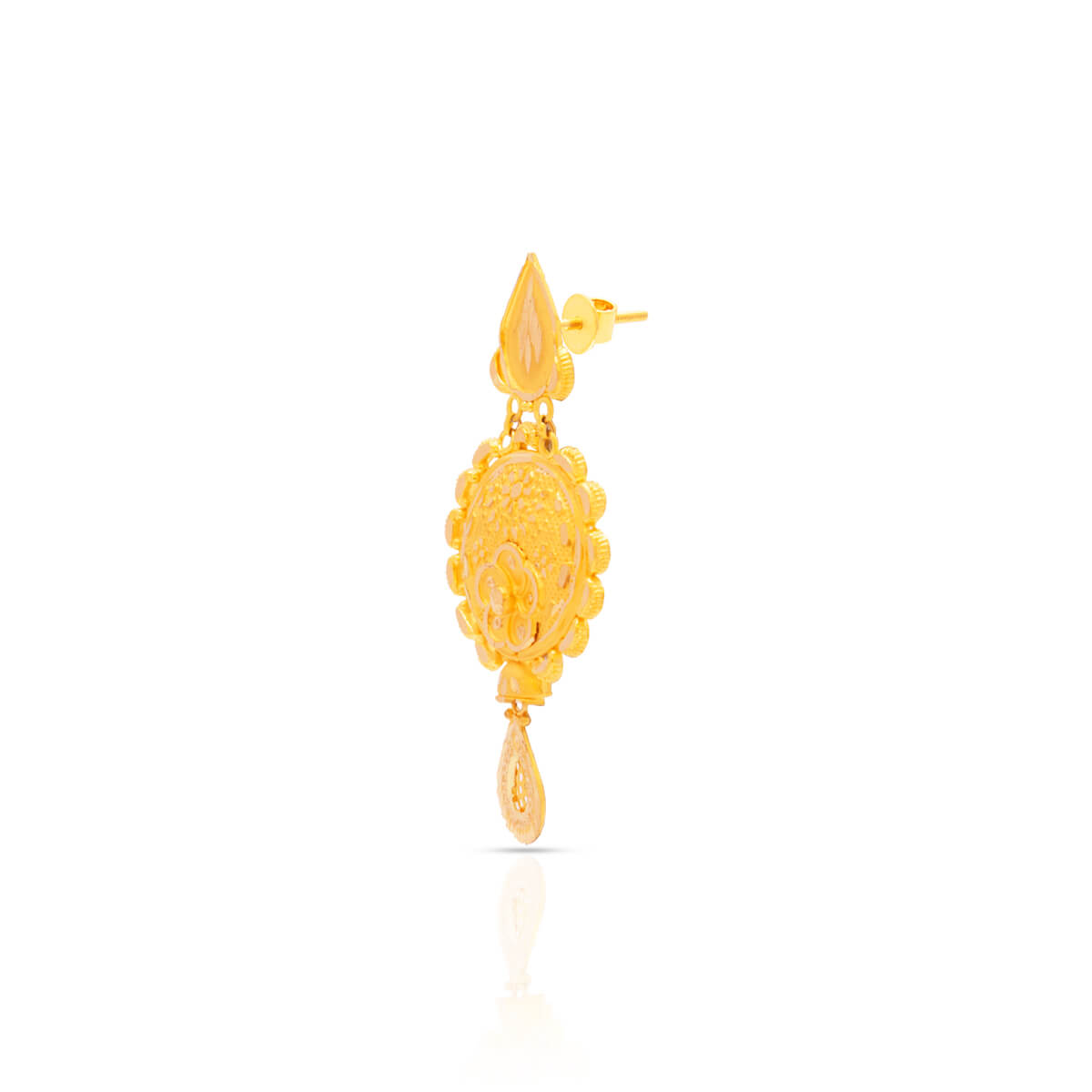 Exclusive Floral Grace Wedding Gold Necklace