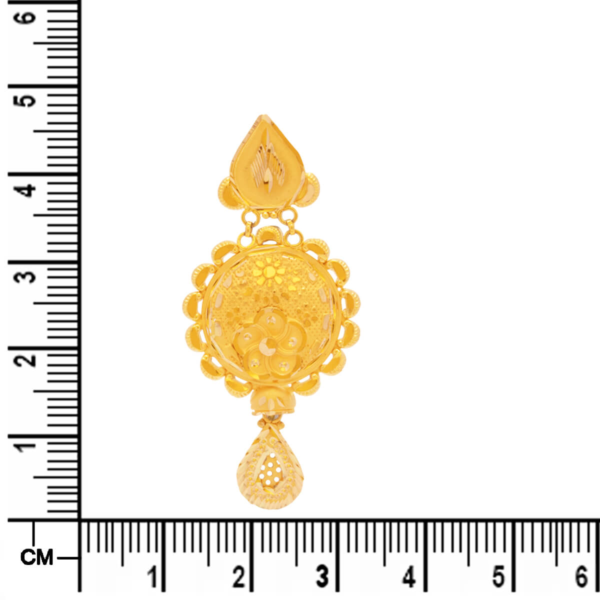 Exclusive Floral Grace Wedding Gold Necklace