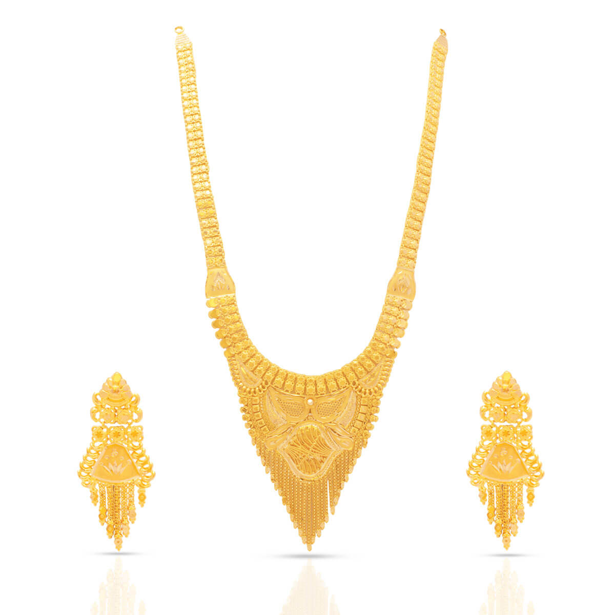 Mesmerising Elegance Wedding Gold Necklace