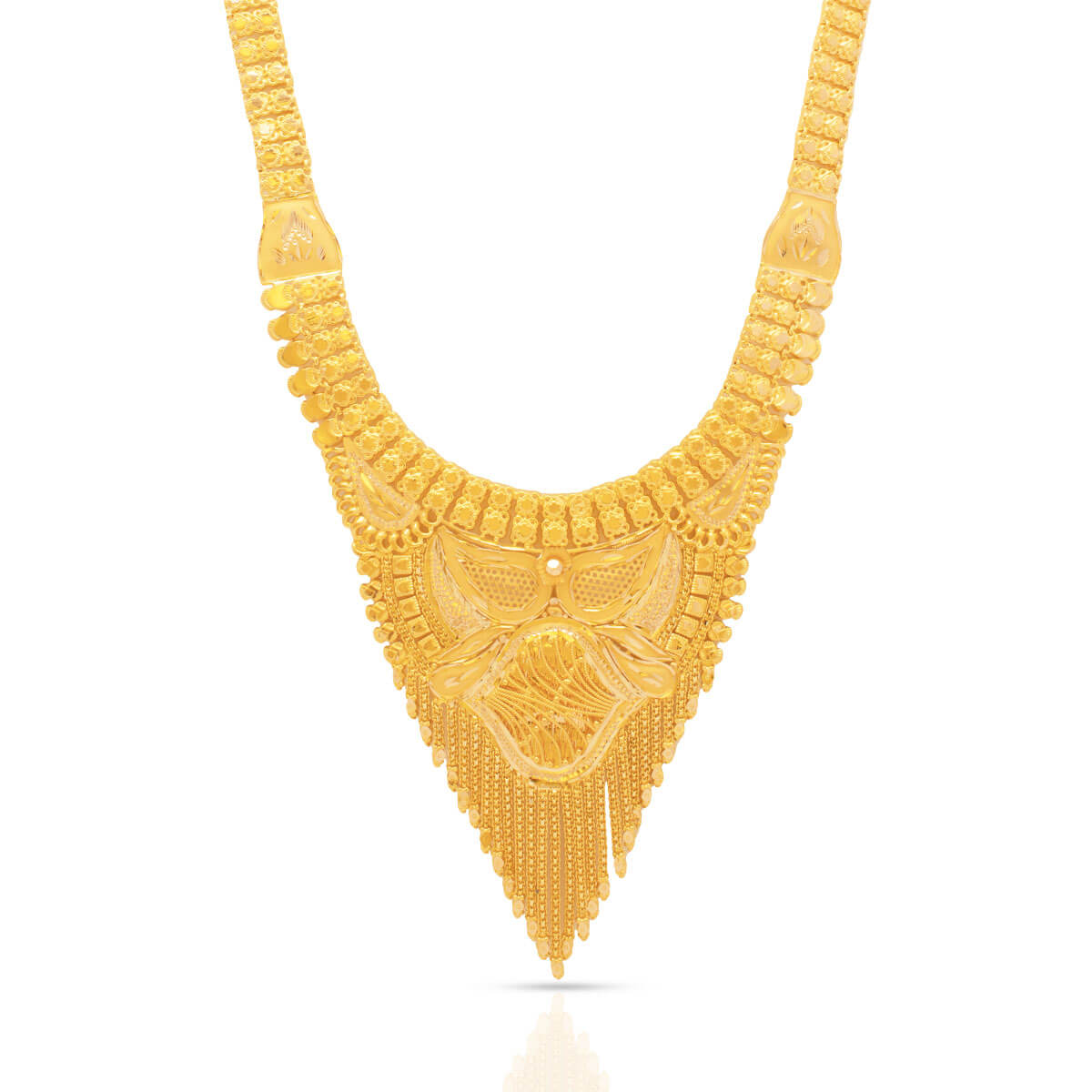 Mesmerising Elegance Wedding Gold Necklace