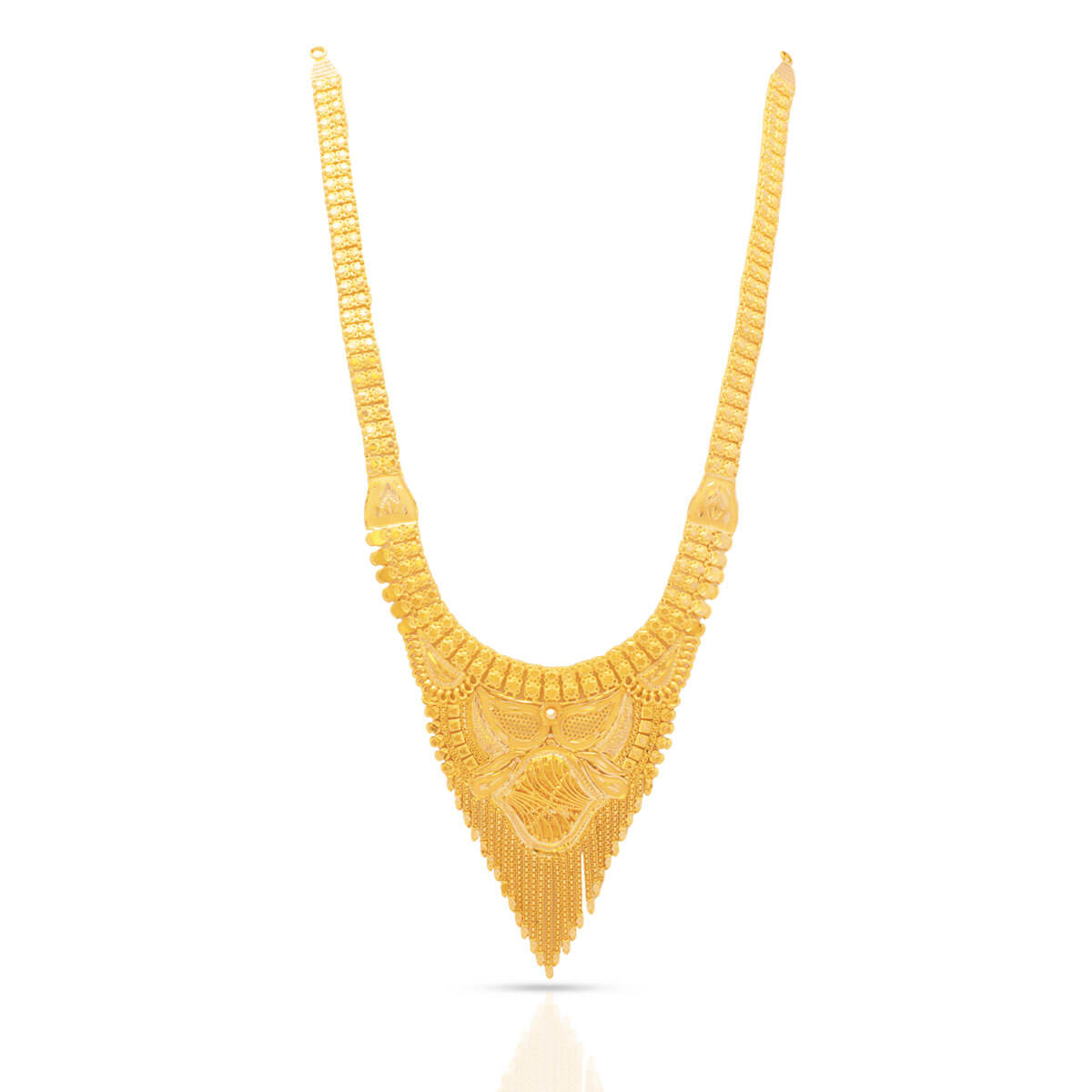 Mesmerising Elegance Wedding Gold Necklace