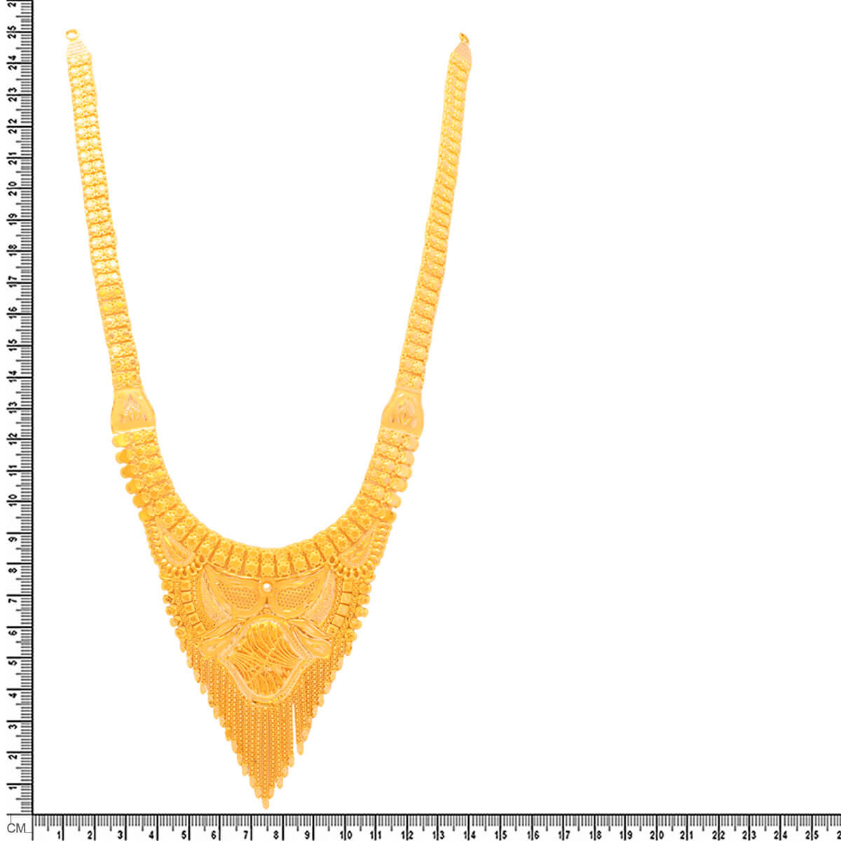 Mesmerising Elegance Wedding Gold Necklace