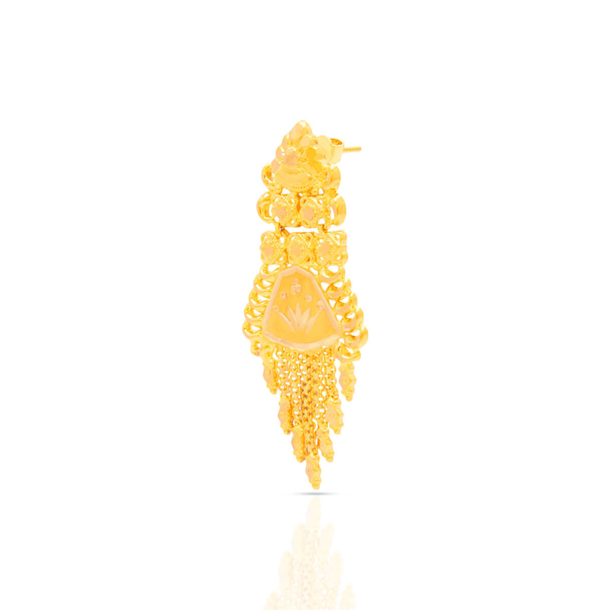 Mesmerising Elegance Wedding Gold Necklace