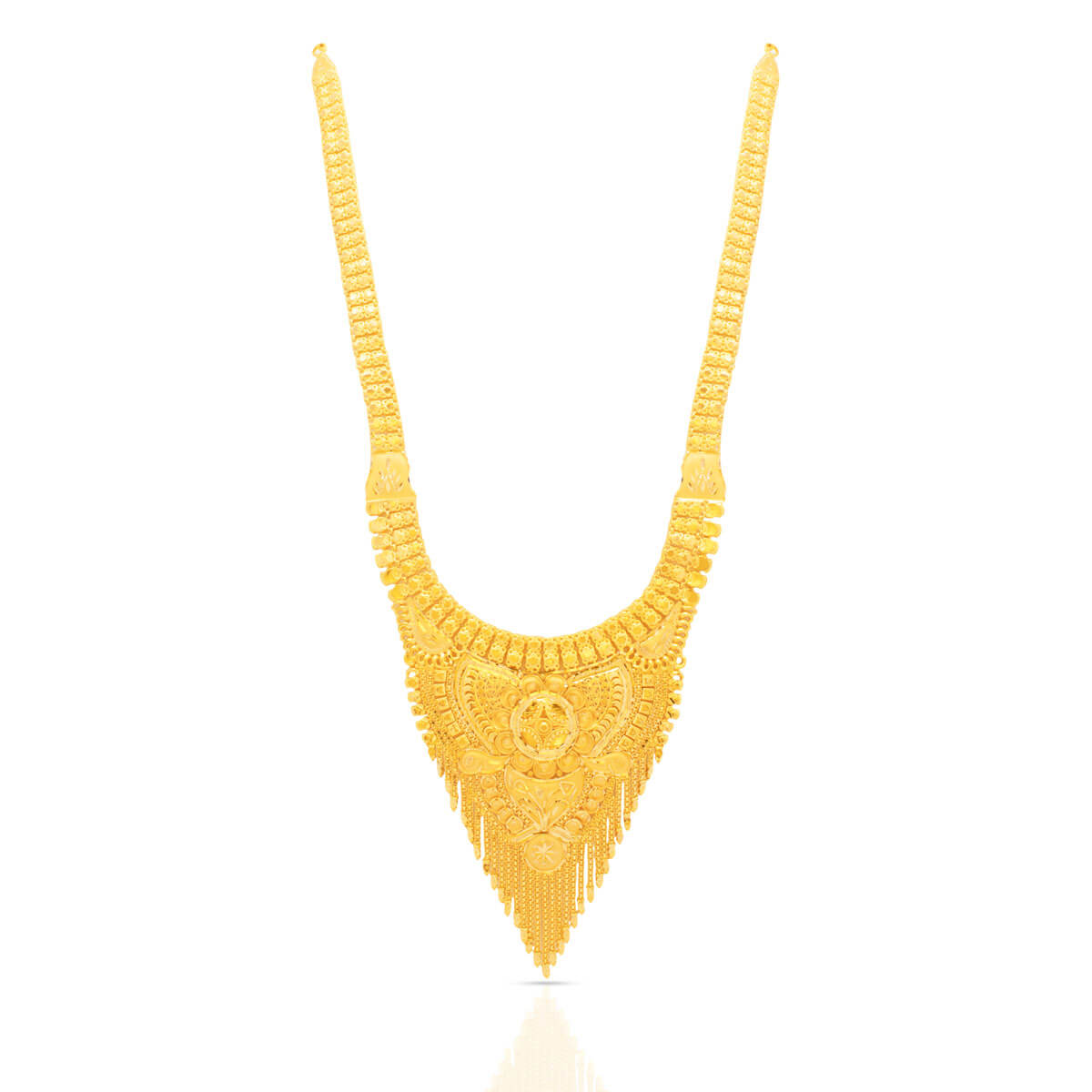 Magnificient Gleam Wedding Gold Necklace