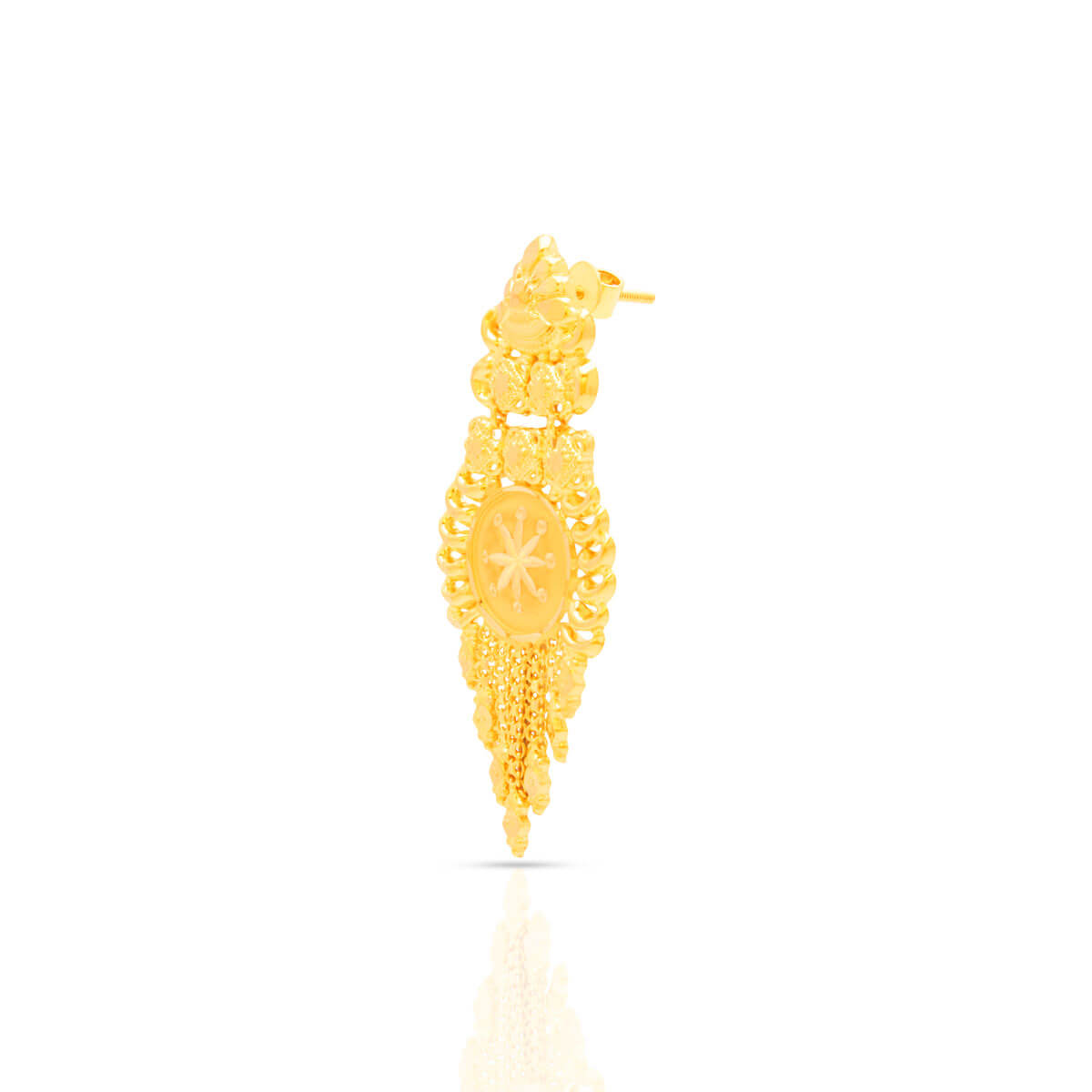 Magnificient Gleam Wedding Gold Necklace