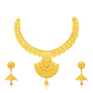 Alluring Marvel Wedding Gold Necklace