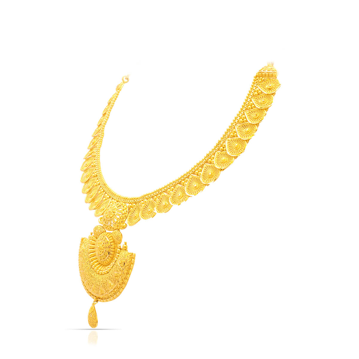 Alluring Marvel Wedding Gold Necklace