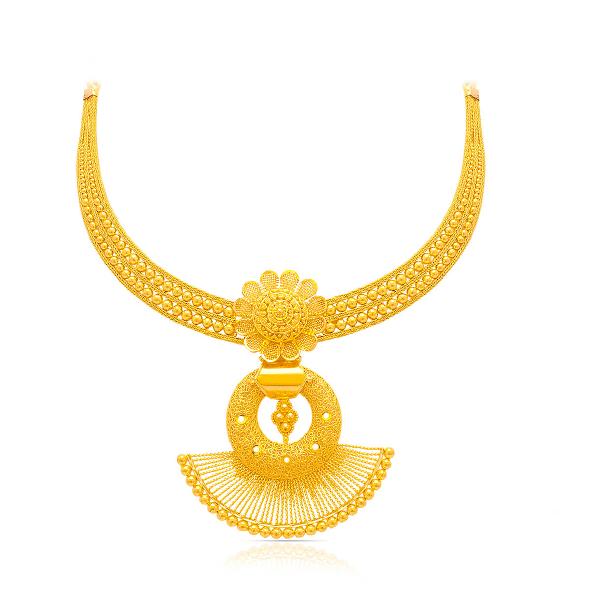 Splendour Glow Wedding Gold Necklace