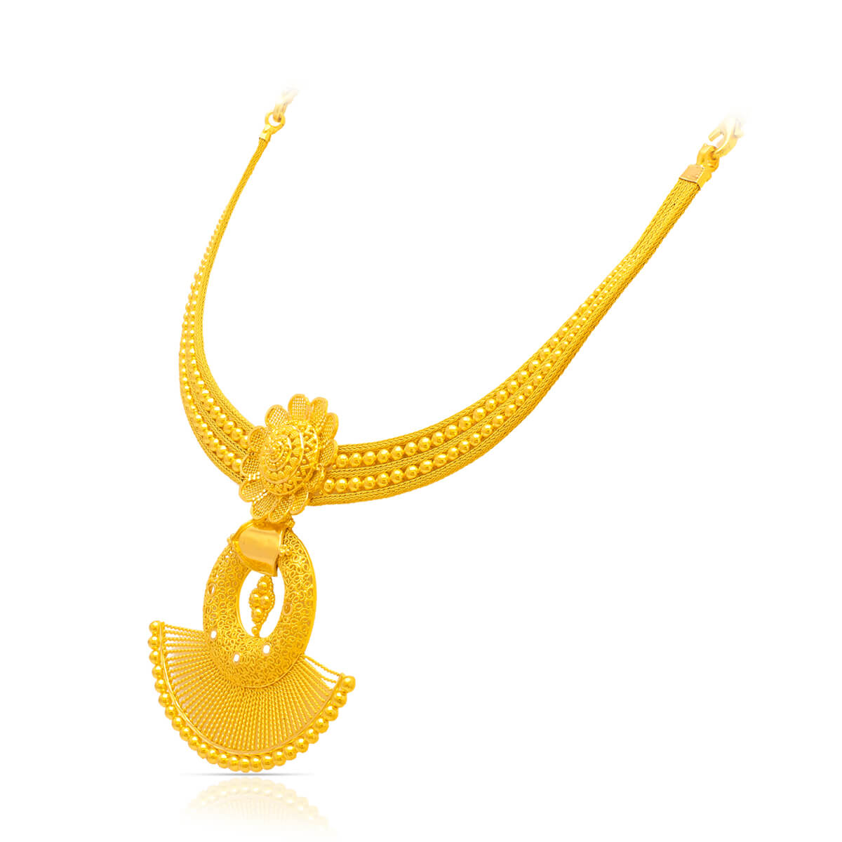 Splendour Glow Wedding Gold Necklace