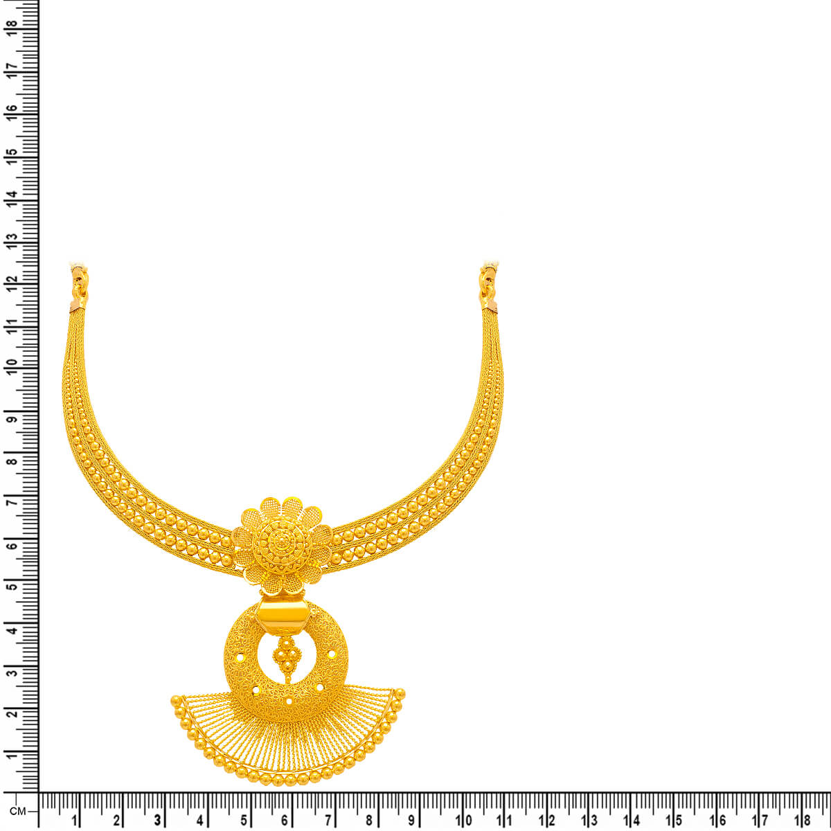 Splendour Glow Wedding Gold Necklace