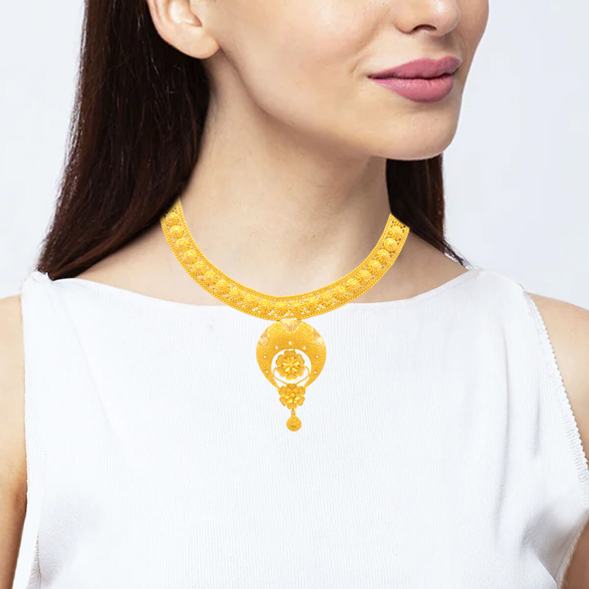 Imperial Grace Gold Neclace