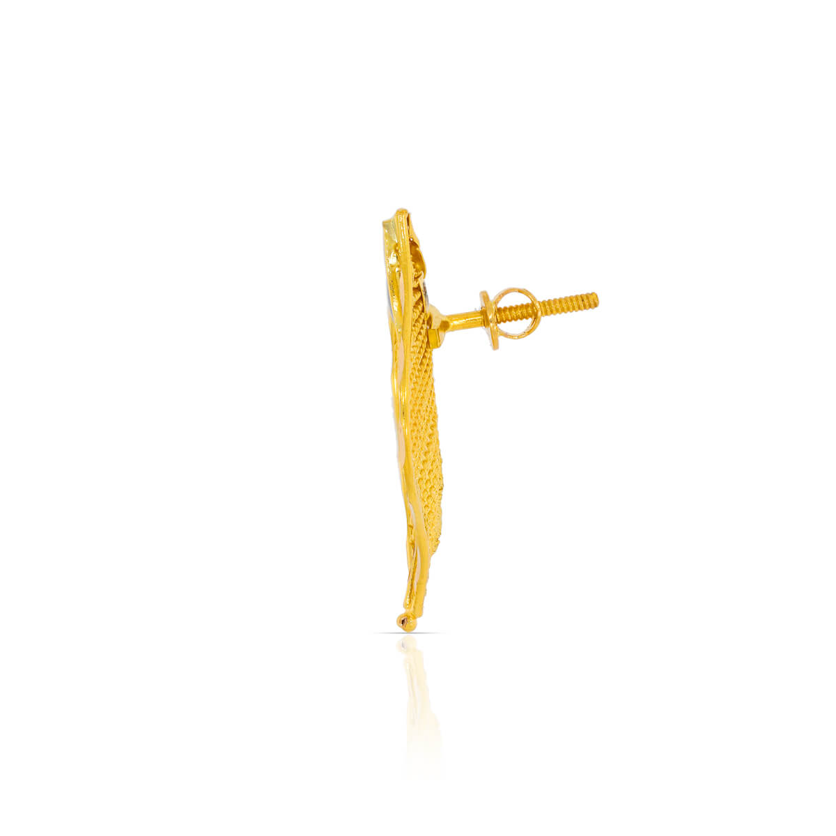 Urban Foliate Gold Short Necklace