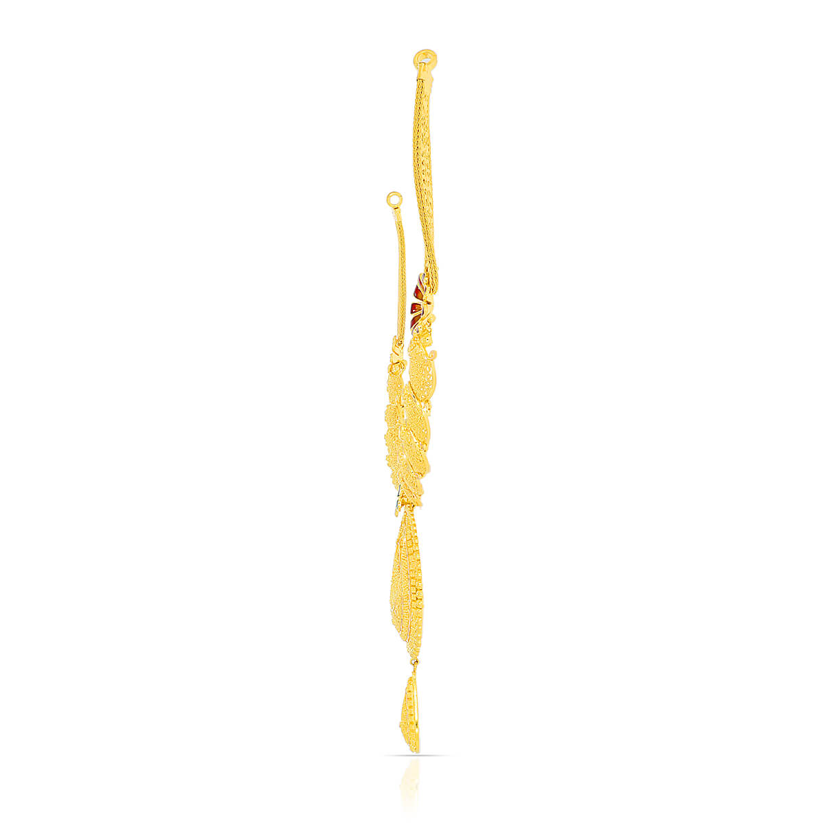 Blossom Majesty Wedding Gold Necklace
