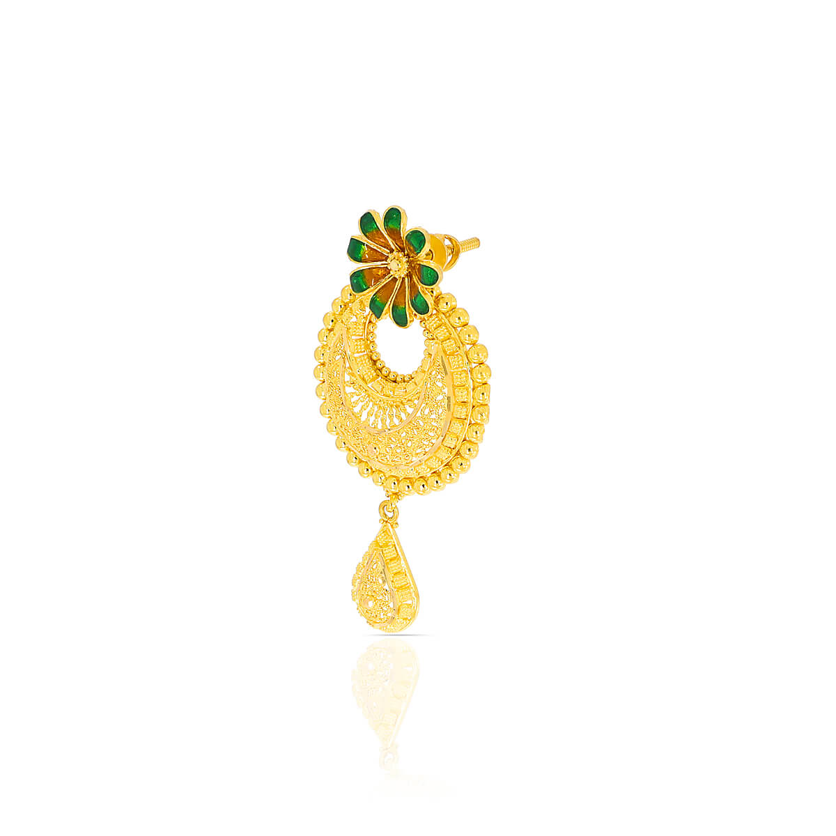 Blossom Majesty Wedding Gold Necklace