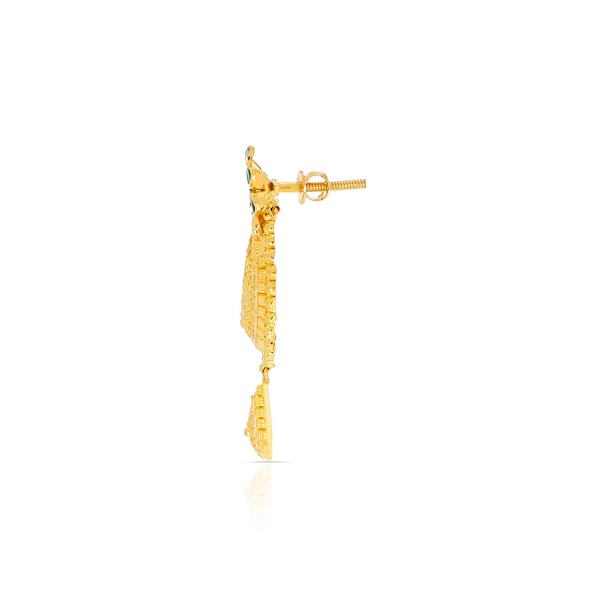 Blossom Majesty Wedding Gold Necklace
