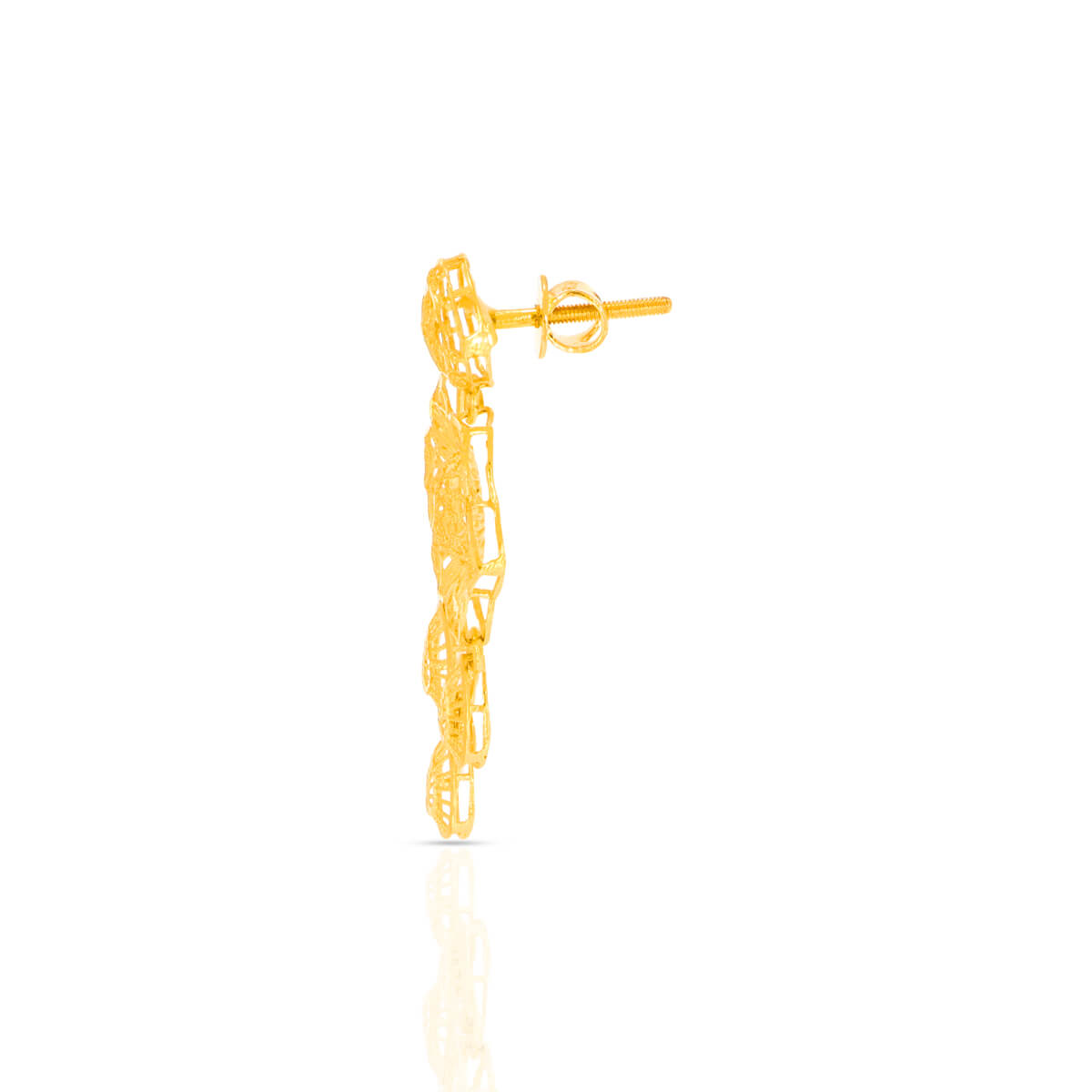 Majestic Glow Long Gold Necklace