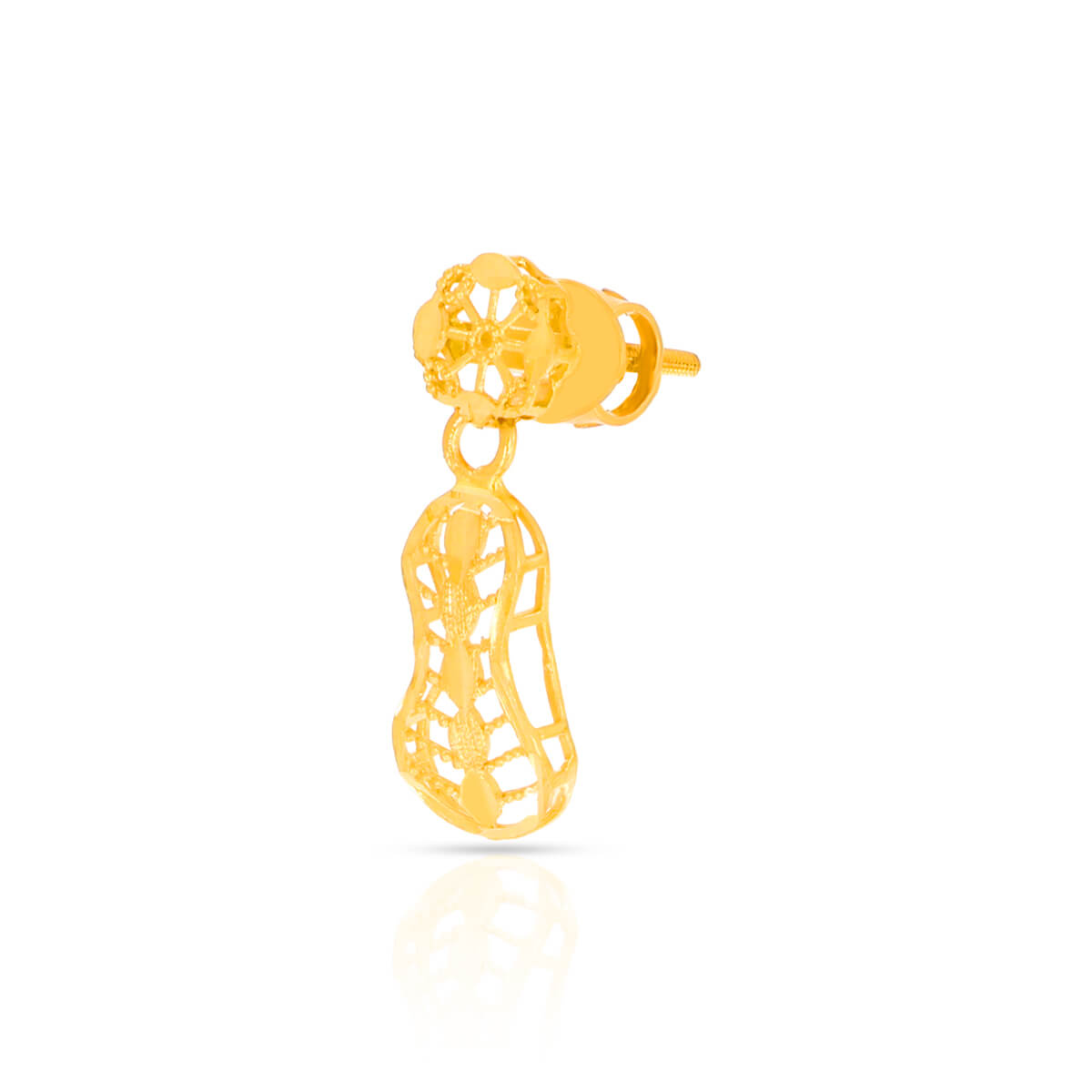 Bold Rose Gold Short Necklace and Earrings
