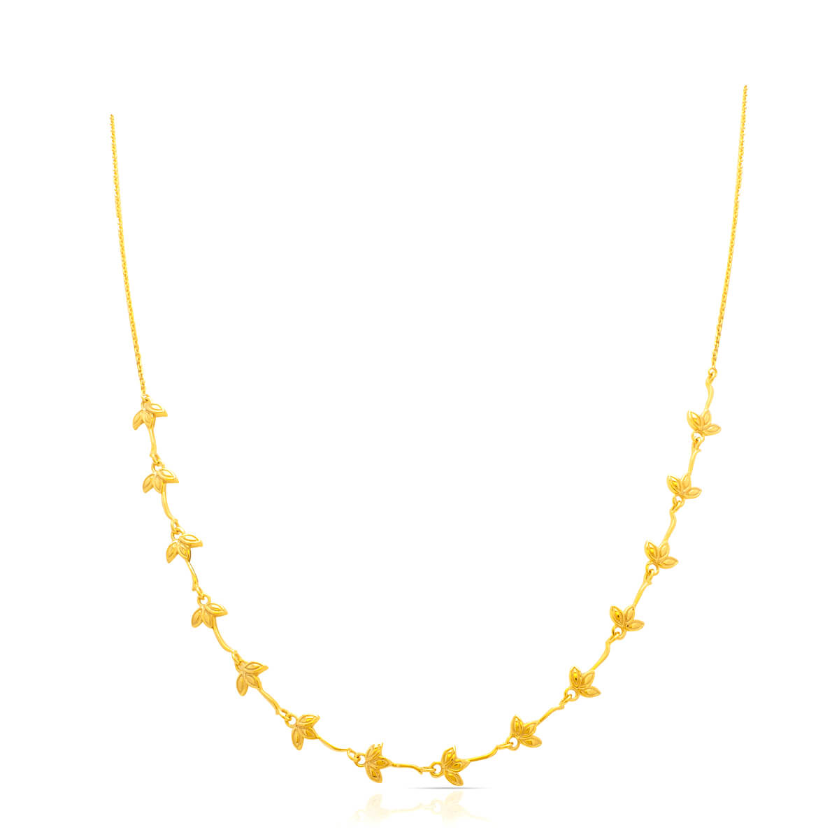 Gold Short Necklace For Everyday Wear