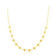 Gold Short Necklace For Everyday Wear