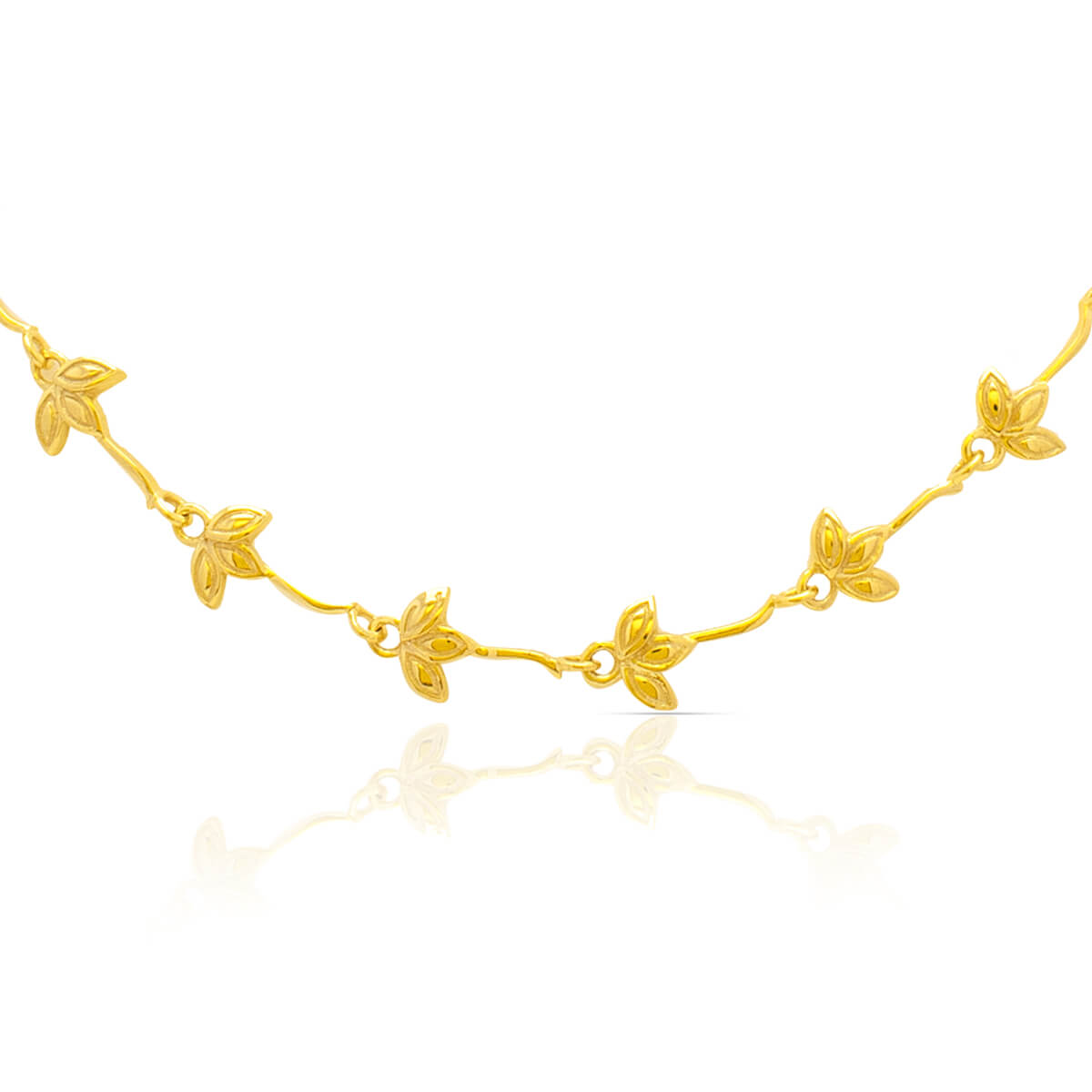 Gold Short Necklace For Everyday Wear