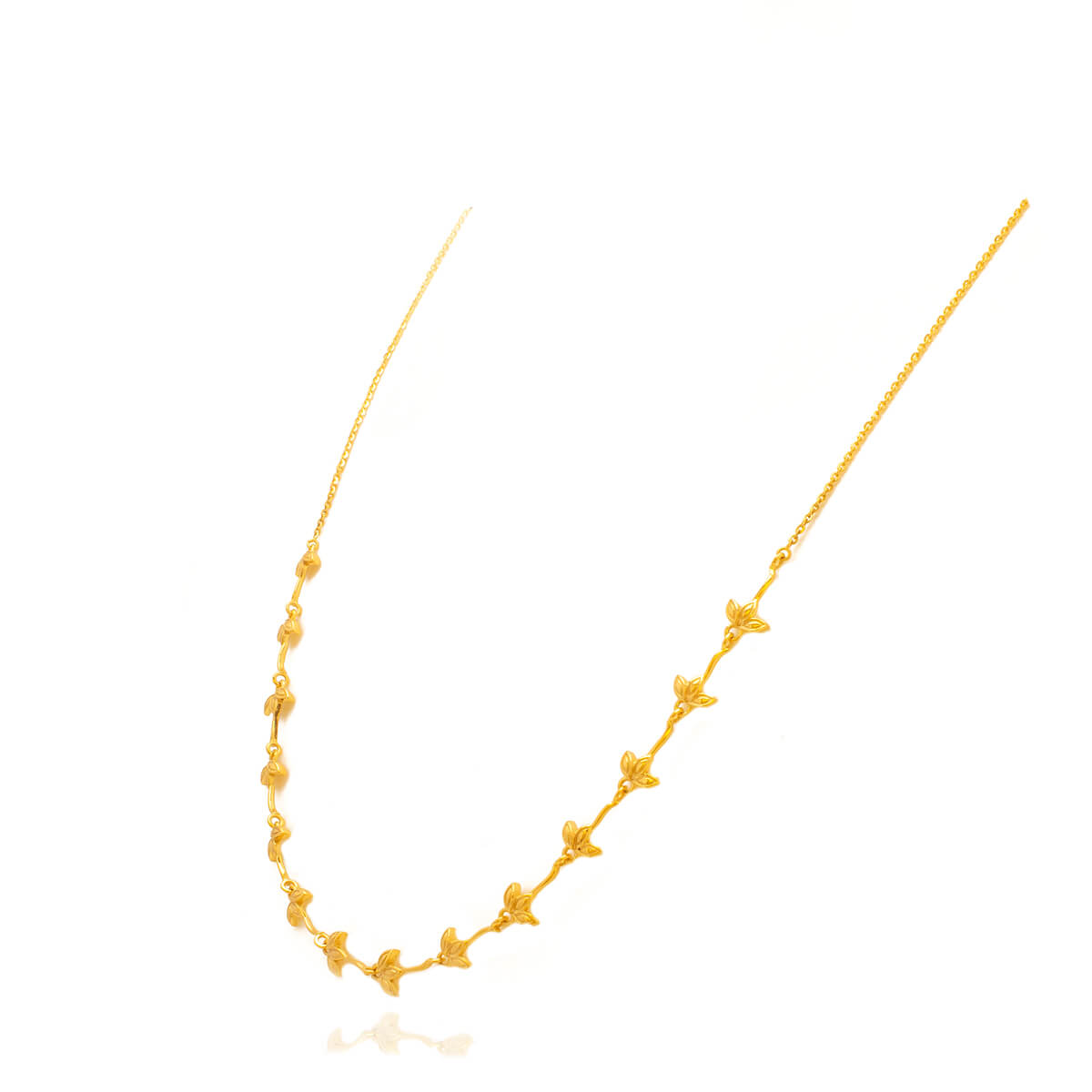 Gold Short Necklace For Everyday Wear