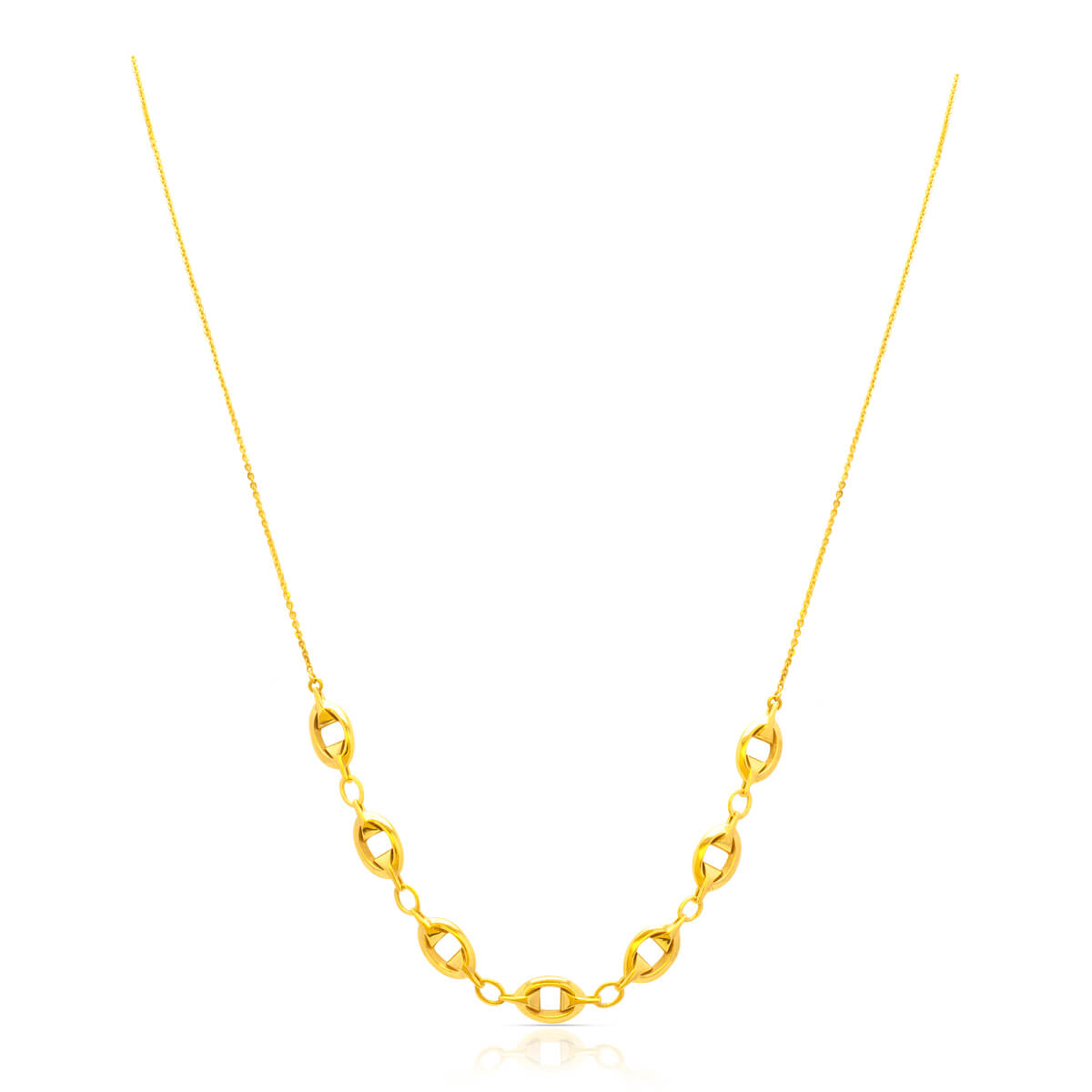 Everyday Style Gold Short Necklace