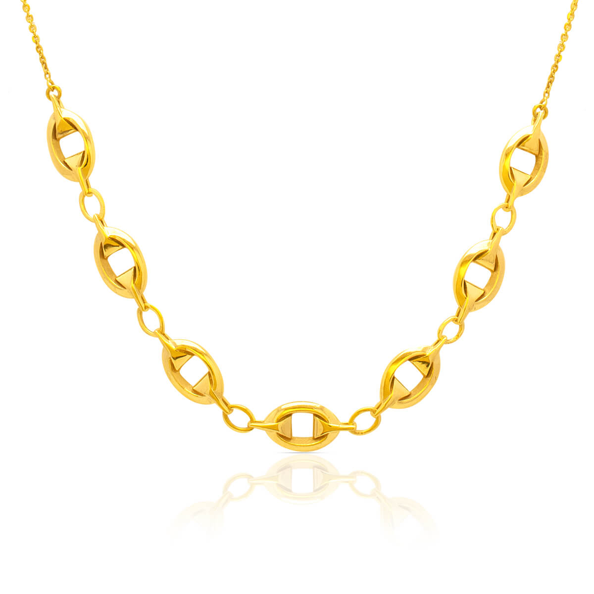 Everyday Style Gold Short Necklace