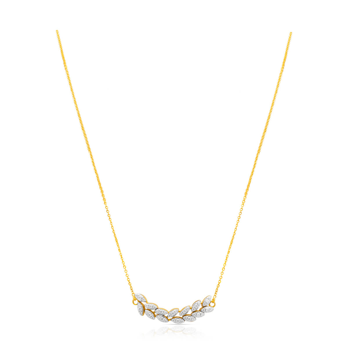 Daily Dazzle Gold Short Necklace
