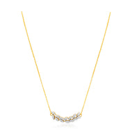Daily Dazzle Gold Short Necklace