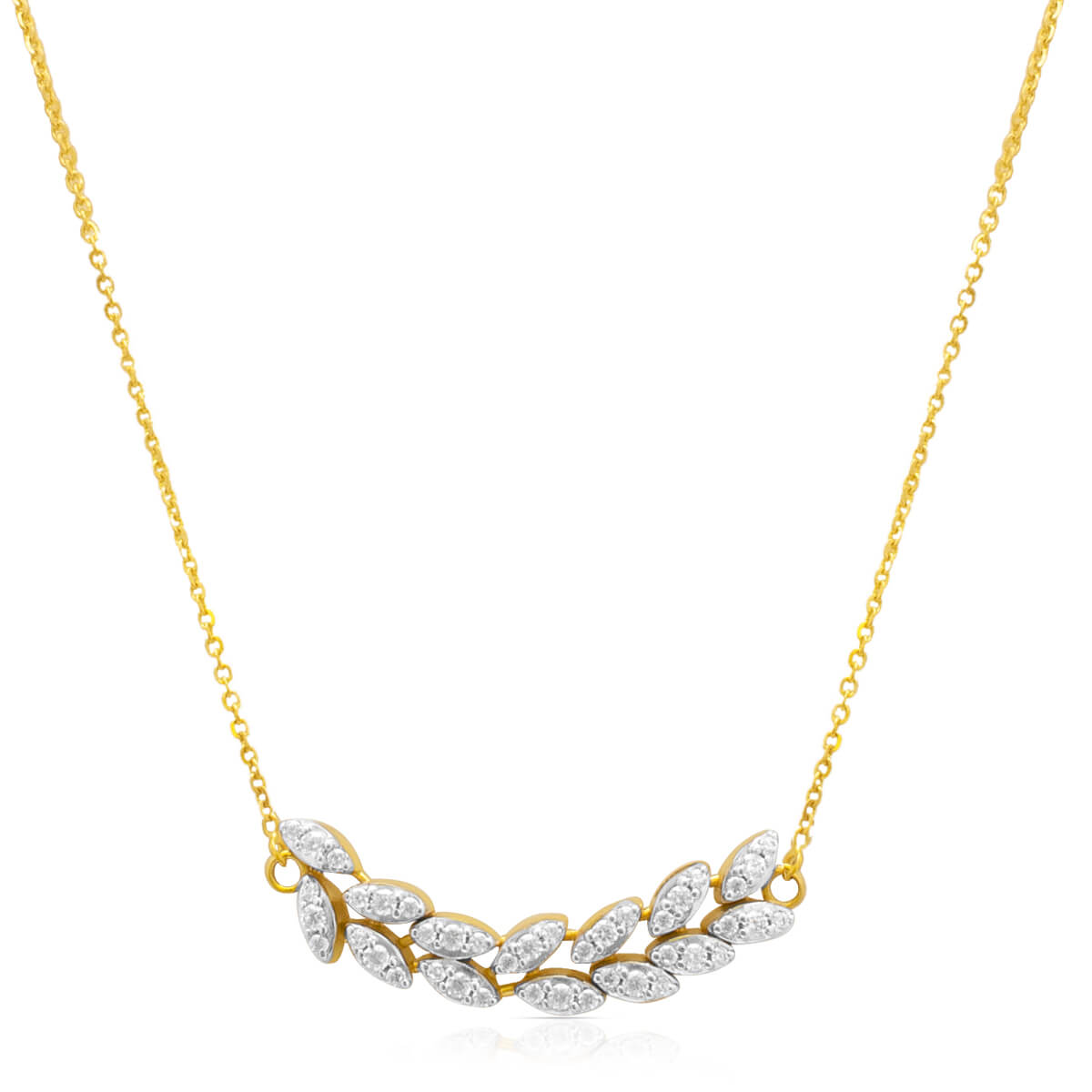 Daily Dazzle Gold Short Necklace