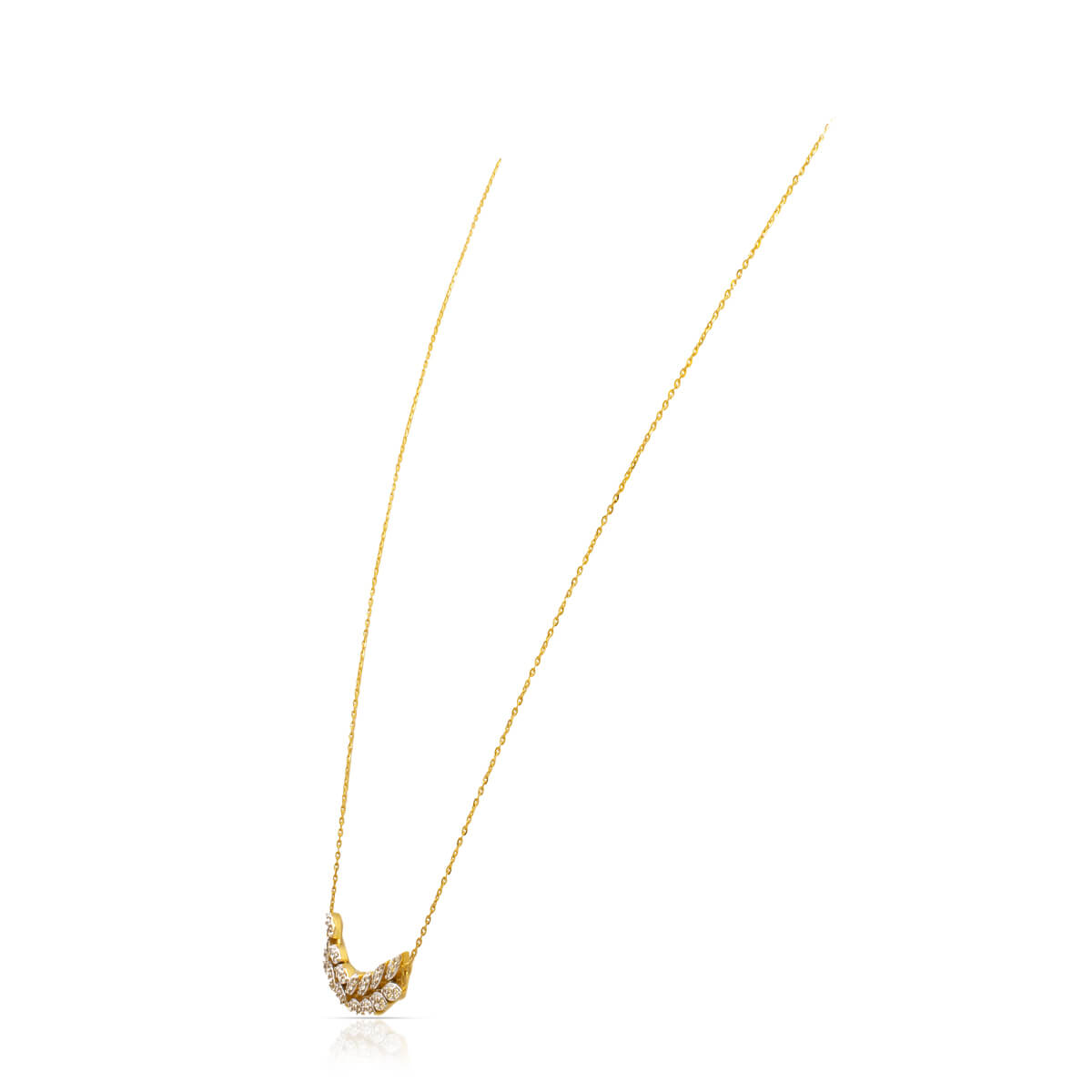 Daily Dazzle Gold Short Necklace