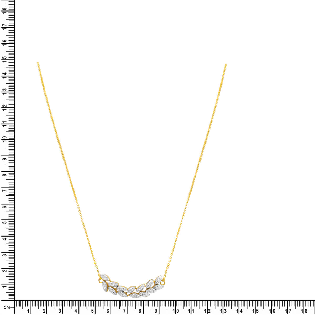 Daily Dazzle Gold Short Necklace