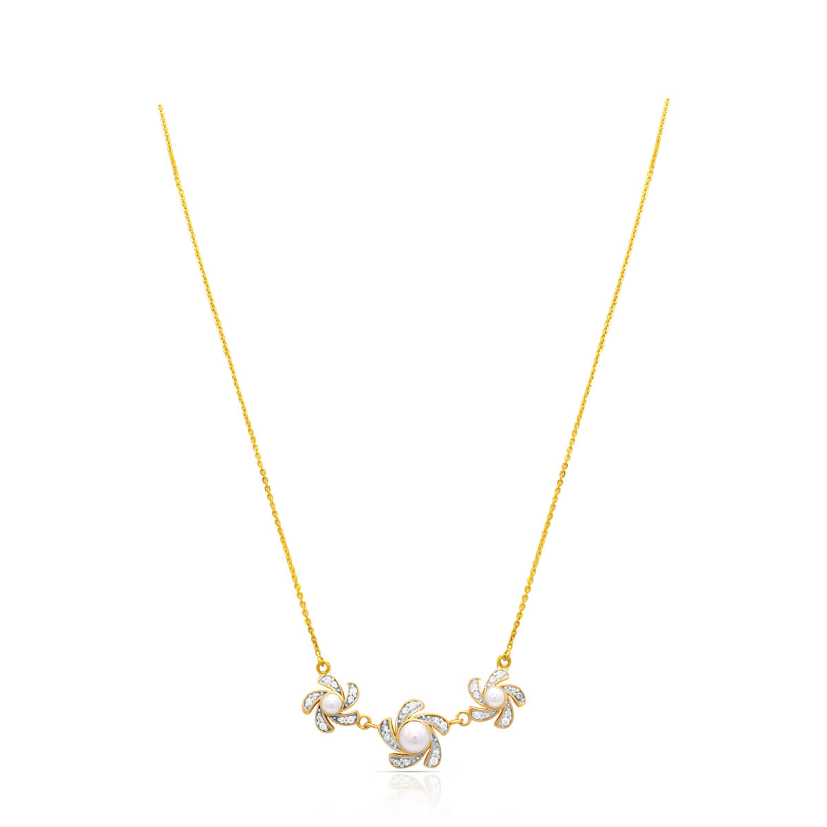 Everyday Dazzle Gold Short Necklace
