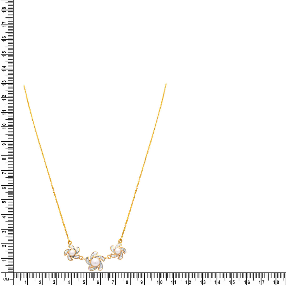 Everyday Dazzle Gold Short Necklace