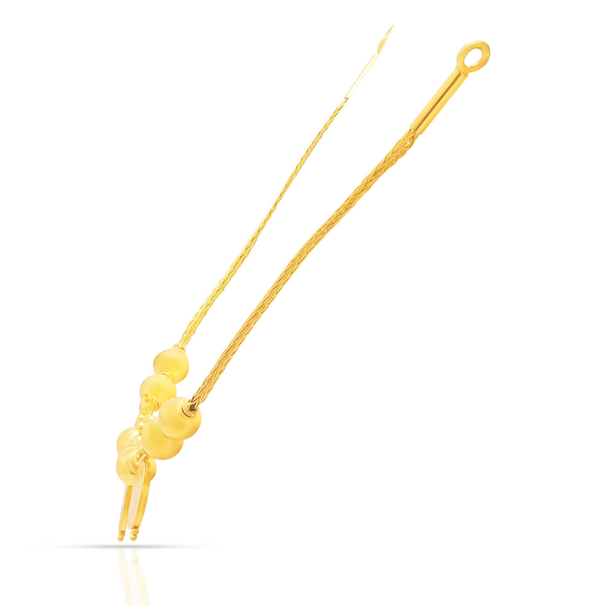 Alluring Splendour Gold Short Necklace